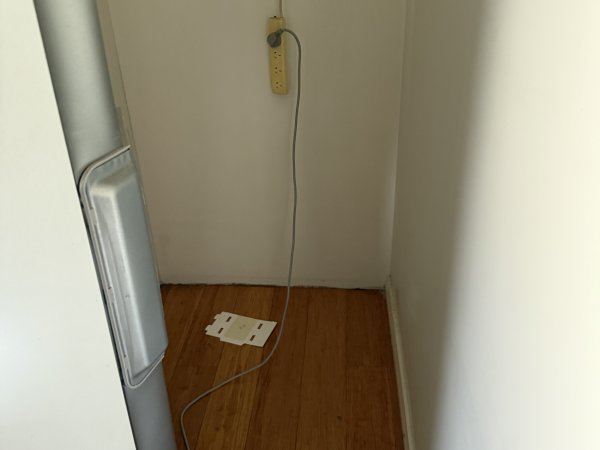 Empty room prepared and cleared ready for an internal pest treatment