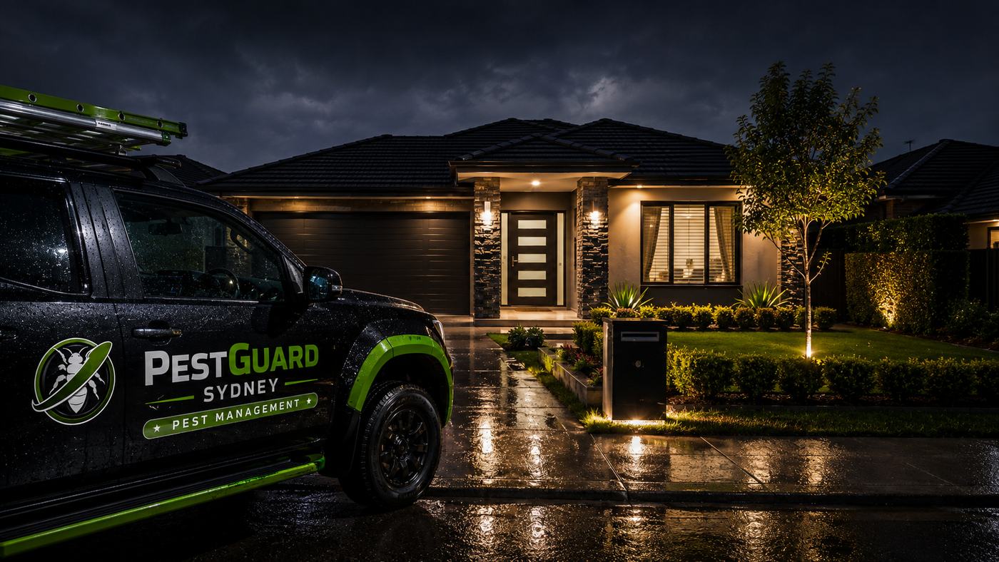 Insect Control by a licensed PestGuard Sydney technician in Sydney